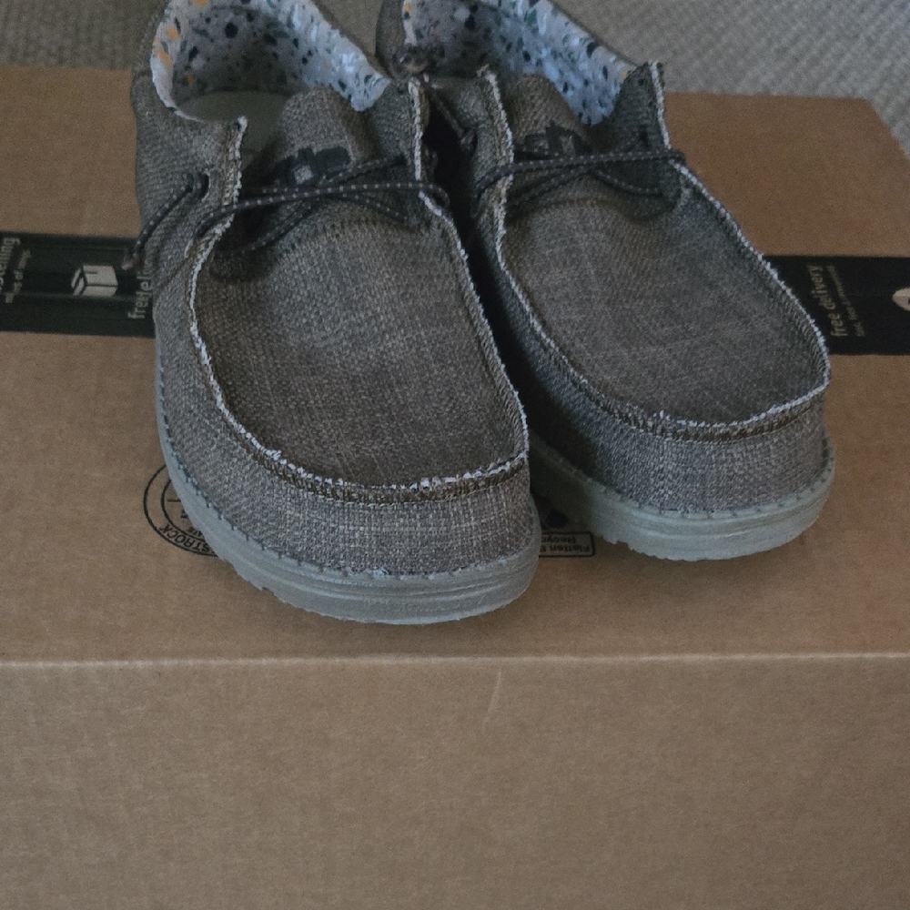 Hey Dude Charcoal Casual Shoes